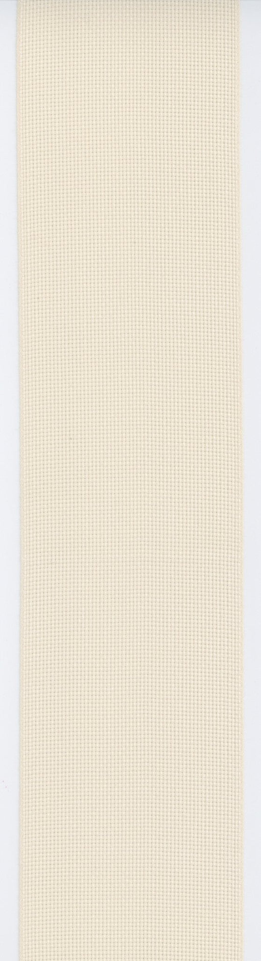COSMO刺しゅう布 クロスステッチコットンテープ 100mm巾 1ｍカット（生成） No.7262-9-2