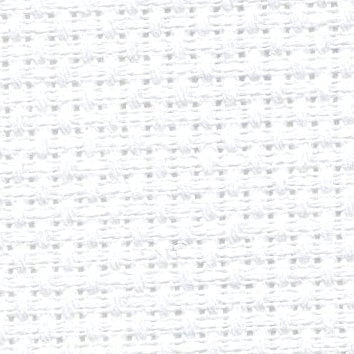COSMO刺しゅう布 インディアンクロス プリカットクロス（ホワイト） No.21100-11